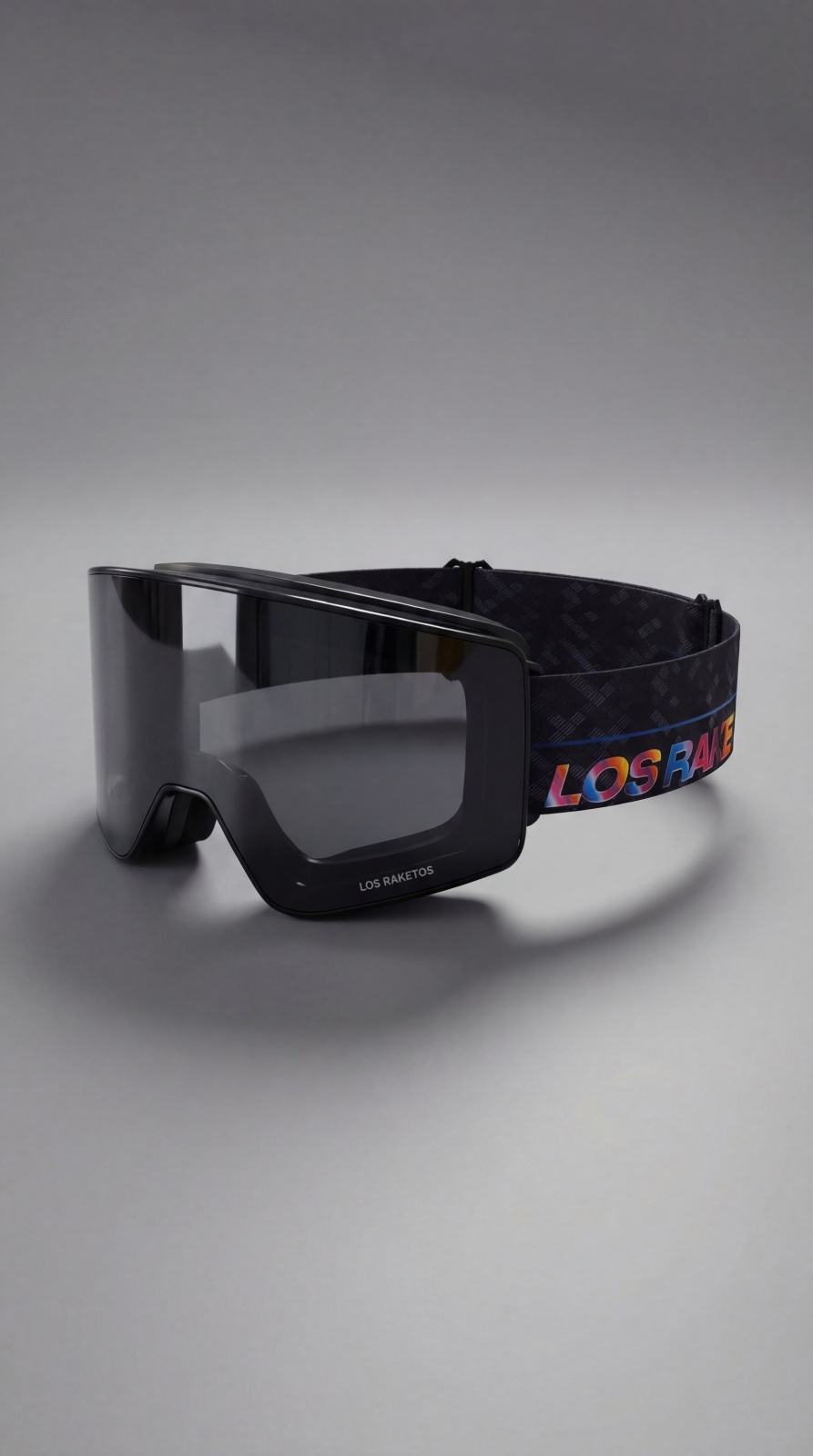 Горнолыжная Маска ATOM Magnet с замочком + ДОП ЛИНЗА (размер L) (BLACK EDITION ( цветная резинка, глянцевый ))